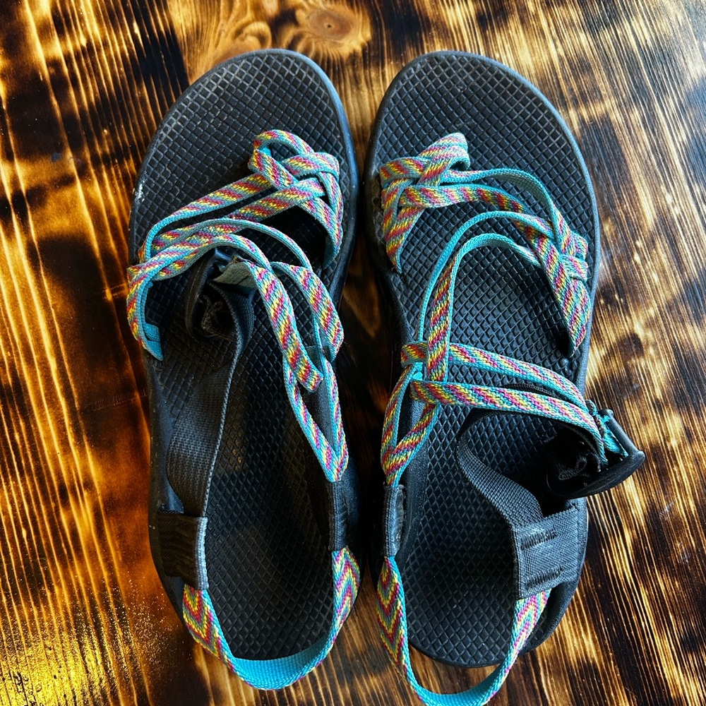 Chaco Multicolor Strappy Sandals